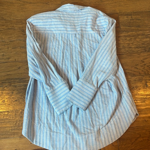Sundays by We are Sundays Blue Striped Blouse - Picture 4 of 4